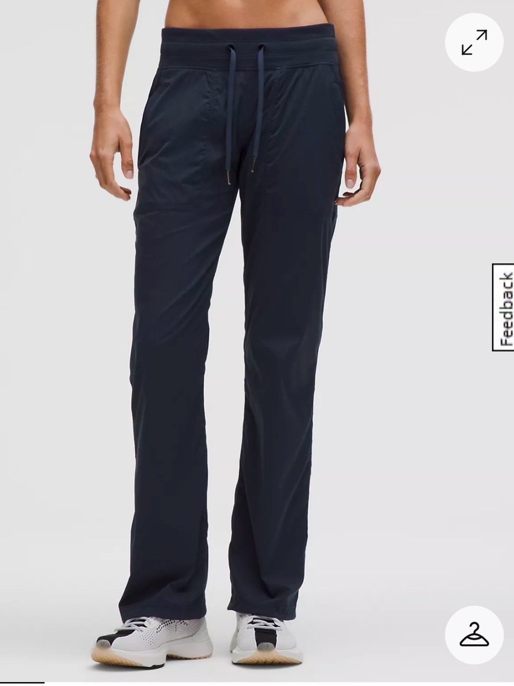 lululemon Dance Studio Mid-Rise Pant Navy Blue Pants Size 2 Short